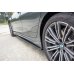 Накладки сплиттеры на пороги на BMW 3 G20 / G21 M-Pack